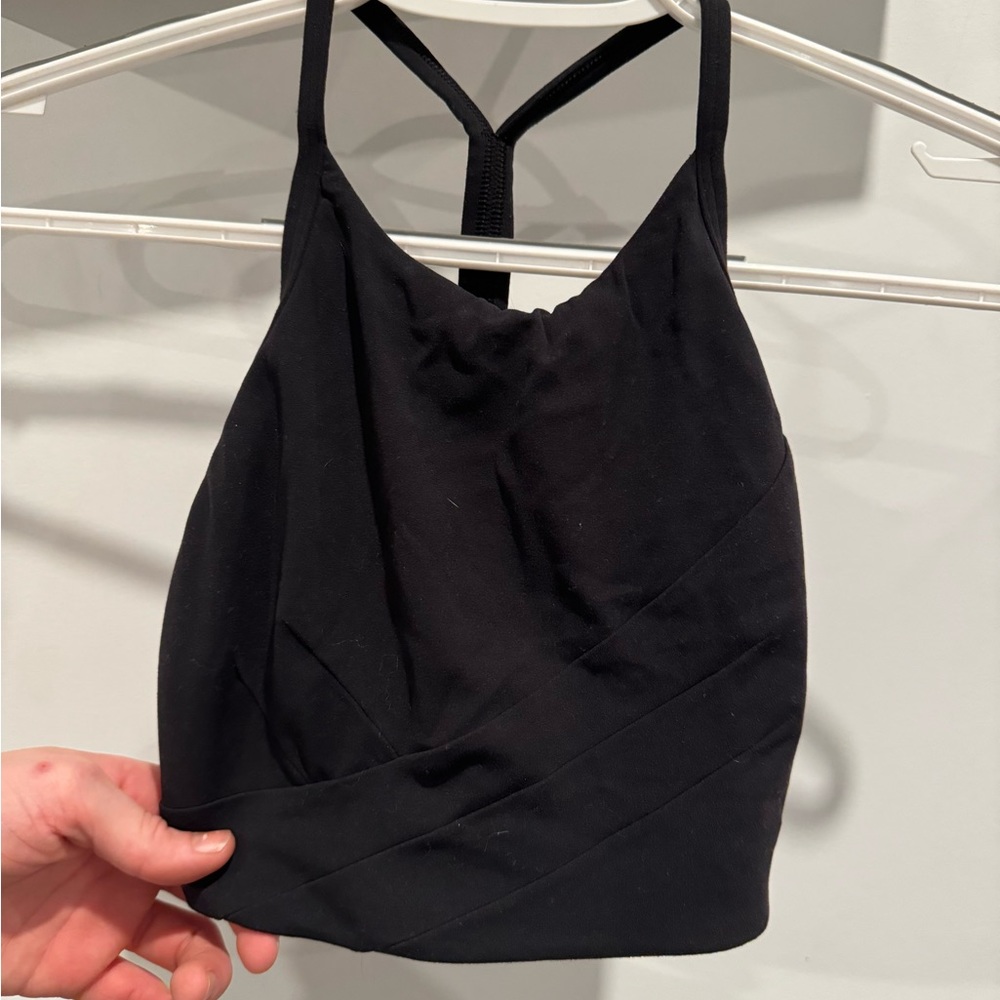 Lululemon high neck y flow sports bra